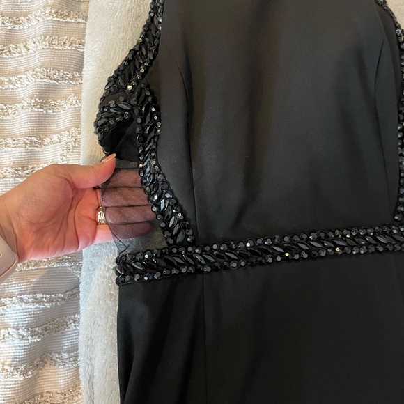 Giana Bini Black Embellished Dress - Picture 5 of 10